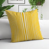 Anja Penny Ticking Lumbar Indoor/Outdoor Throw Pillow