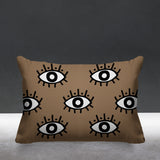 Ankara Symbolic Reversible Indoor/Outdoor Rectangular Pillow