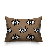 Ankara Symbolic Reversible Indoor/Outdoor Rectangular Pillow