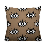 Ankara Abstract Outdoor Reversible Throw Square Pillow