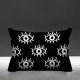 Ankara Symbolic Reversible Indoor/Outdoor Rectangular Pillow