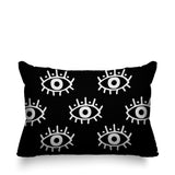 Ankara Symbolic Reversible Indoor/Outdoor Rectangular Pillow