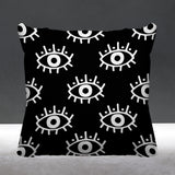 Ankara Abstract Outdoor Reversible Throw Square Pillow