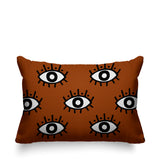 Ankara Symbolic Reversible Indoor/Outdoor Rectangular Pillow