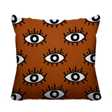 Ankara Abstract Outdoor Reversible Throw Square Pillow