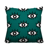 Ankara Abstract Outdoor Reversible Throw Square Pillow