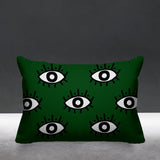 Ankara Symbolic Reversible Indoor/Outdoor Rectangular Pillow