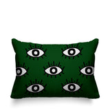 Ankara Symbolic Reversible Indoor/Outdoor Rectangular Pillow