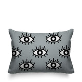 Ankara Symbolic Reversible Indoor/Outdoor Rectangular Pillow