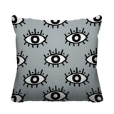 Ankara Abstract Outdoor Reversible Throw Square Pillow