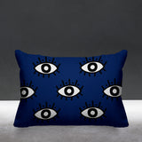 Ankara Symbolic Reversible Indoor/Outdoor Rectangular Pillow