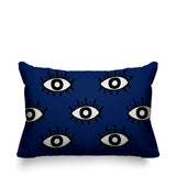 Ankara Symbolic Reversible Indoor/Outdoor Rectangular Pillow