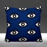 Ankara Abstract Outdoor Reversible Throw Square Pillow