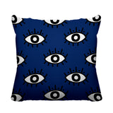 Ankara Abstract Outdoor Reversible Throw Square Pillow