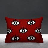 Ankara Symbolic Reversible Indoor/Outdoor Rectangular Pillow