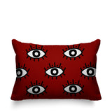 Ankara Symbolic Reversible Indoor/Outdoor Rectangular Pillow