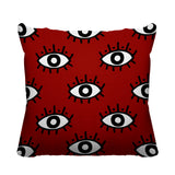 Ankara Abstract Outdoor Reversible Throw Square Pillow