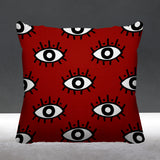 Ankara Abstract Outdoor Reversible Throw Square Pillow