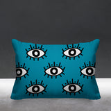 Ankara Symbolic Reversible Indoor/Outdoor Rectangular Pillow
