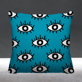 Ankara Abstract Outdoor Reversible Throw Square Pillow