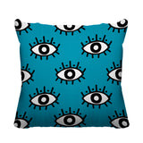 Ankara Abstract Outdoor Reversible Throw Square Pillow