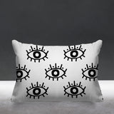 Ankara Symbolic Reversible Indoor/Outdoor Rectangular Pillow