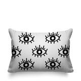 Ankara Symbolic Reversible Indoor/Outdoor Rectangular Pillow