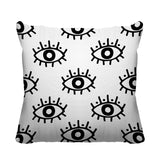 Ankara Abstract Outdoor Reversible Throw Square Pillow