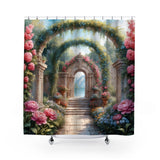Ansleigh Shower Curtain in Multicolor
