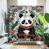 Apampa Shower Curtain in Black - view 3
