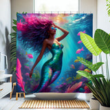 Aqua Shower Curtain