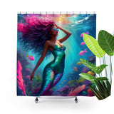 Aqua Shower Curtain