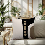 Aret Abstract Reversible Indoor/Outdoor Square Pillow
