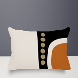 Aret Abstract Reversible Indoor/Outdoor Rectangular Pillow
