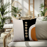 Aret Abstract Reversible Indoor/Outdoor Square Pillow