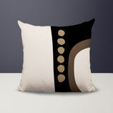Aret Abstract Reversible Indoor/Outdoor Square Pillow