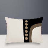 Aret Abstract Reversible Indoor/Outdoor Rectangular Pillow