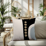 Aret Abstract Reversible Indoor/Outdoor Square Pillow