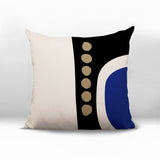 Aret Abstract Reversible Indoor/Outdoor Square Pillow