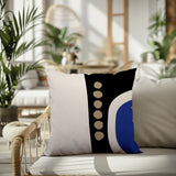 Aret Abstract Reversible Indoor/Outdoor Square Pillow