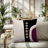 Aret Abstract Reversible Indoor/Outdoor Square Pillow