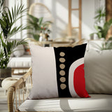 Aret Abstract Reversible Indoor/Outdoor Square Pillow