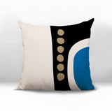 Aret Abstract Reversible Indoor/Outdoor Square Pillow