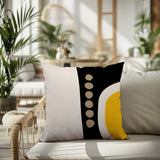 Aret Abstract Reversible Indoor/Outdoor Square Pillow