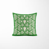 Asake Geometric Reversible Indoor/Outdoor Square Pillow Cover