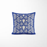 Asake Geometric Reversible Indoor/Outdoor Square Pillow Cover