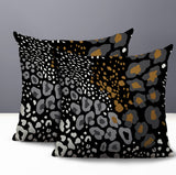 Ashly Zebra Print Indoor/Outdoor Reversible Square Pillow