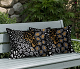 Ashly Zebra Print Indoor/Outdoor Reversible Rectangular Pillow