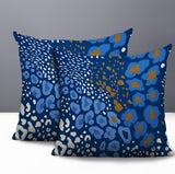 Ashly Zebra Print Indoor/Outdoor Reversible Square Pillow