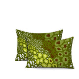 Ashly Zebra Print Indoor/Outdoor Reversible Rectangular Pillow